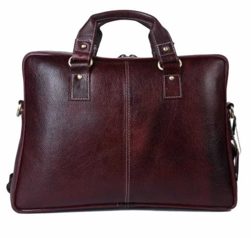 Brown Color Leather Bags