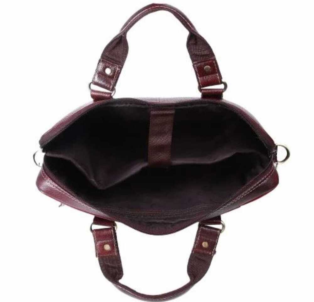 Brown Color Leather Bags