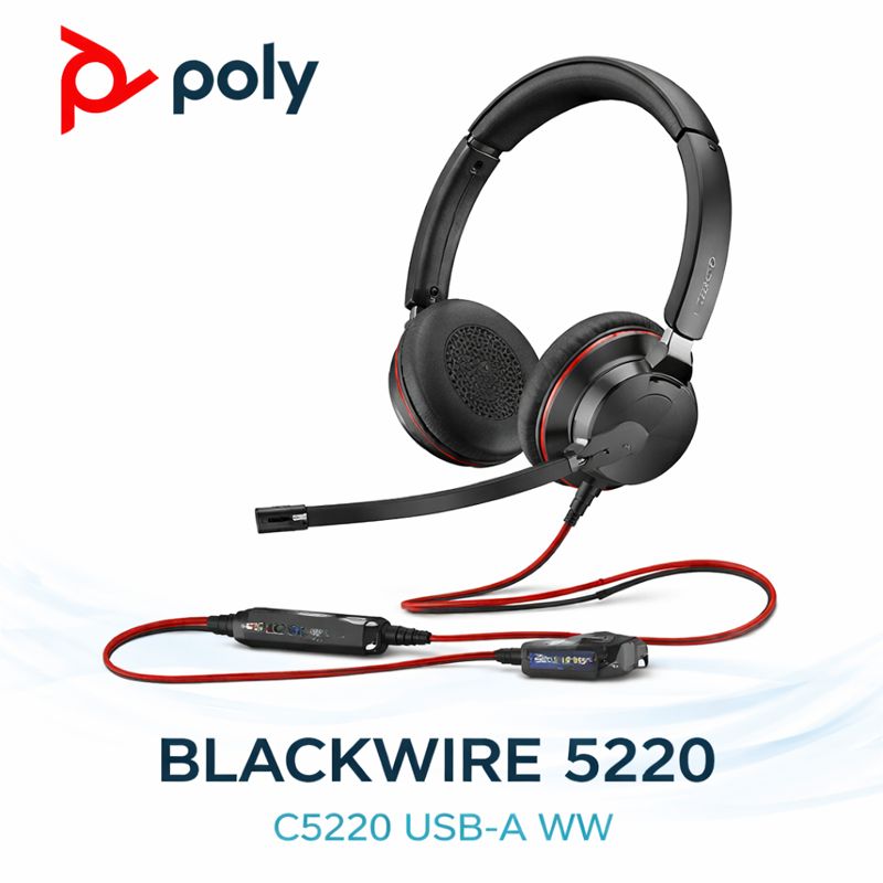 Poly Blackwire C3225 Usb A - Application: Pc/mac Mobile/tablet