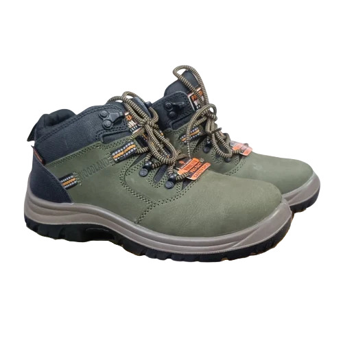 Woodland Safety Shoes - Color: Green