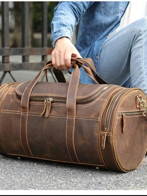 Duffle Leather Bags