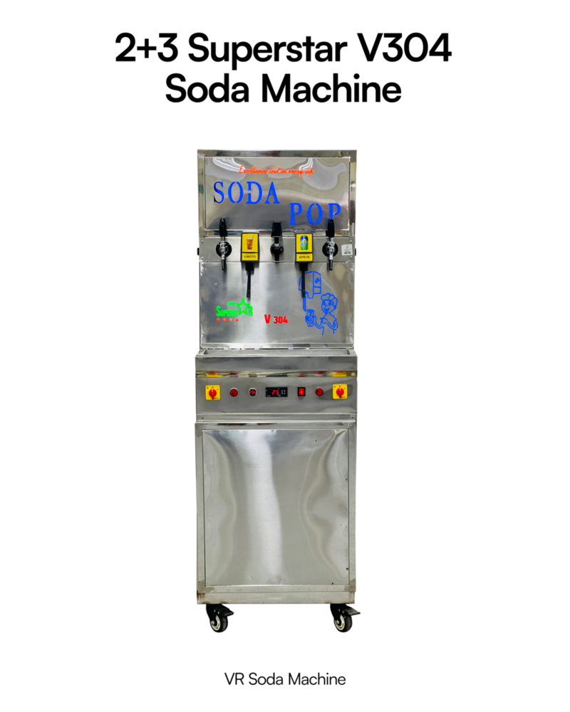 6 Valve Soda Machine