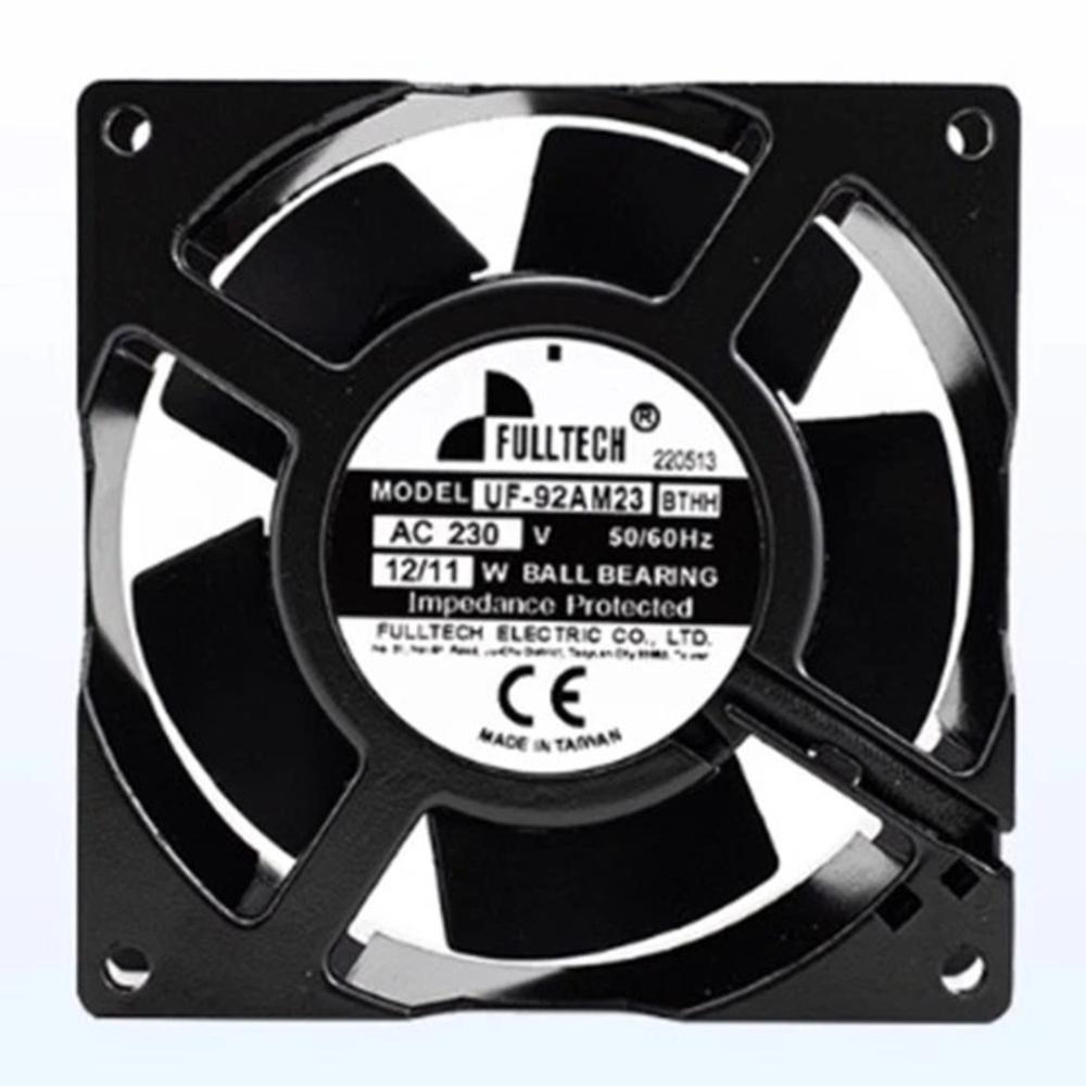 FULLTECH UF-92AM23 BTHH 230V AC 12/11W 9238mm Ball Bearing METAL Industrial Axial Cooling Fan