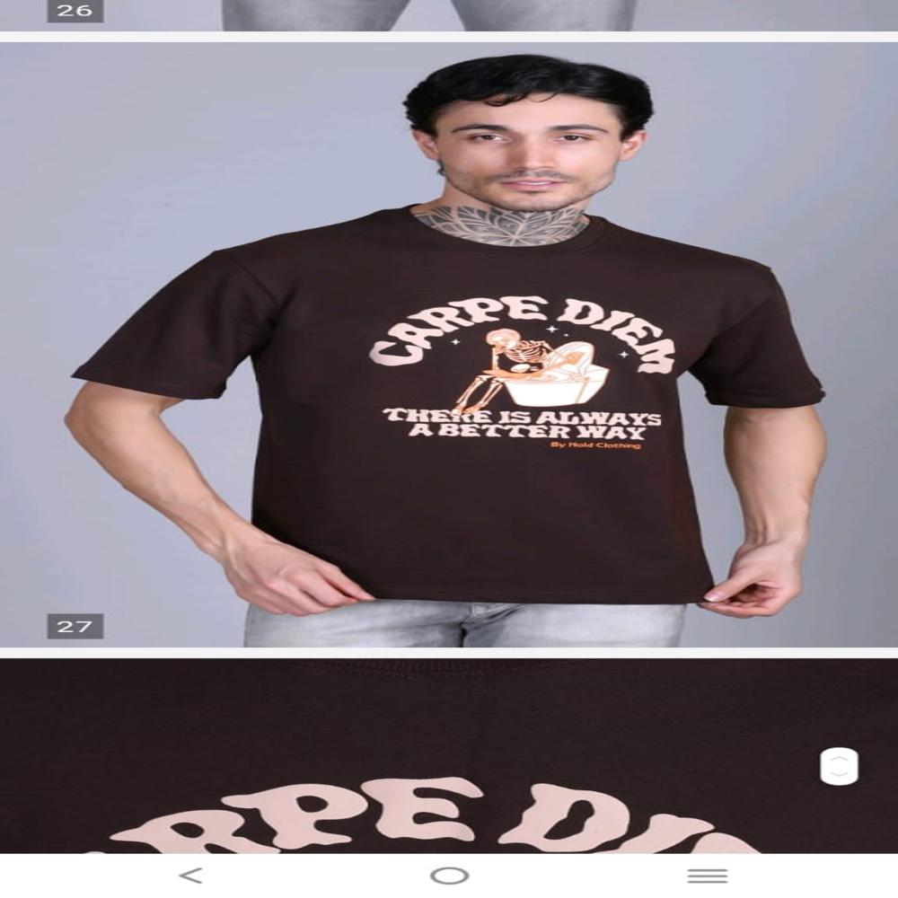  Men's oversized T-shirt 