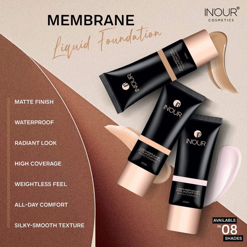 30ml Inour Perfect Coverage Membrane Foundation