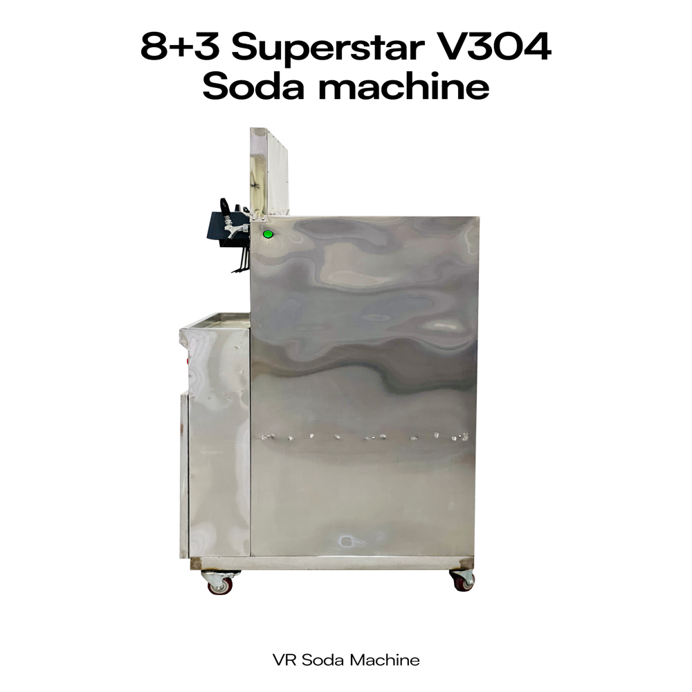 Semi-Automatic 8 Plus 3 Soda Fountain Machine