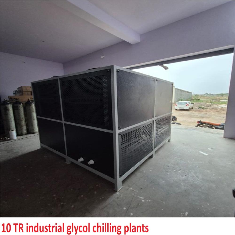 10 Tr Industrial Glycol Chilling Plants - Color: Multi