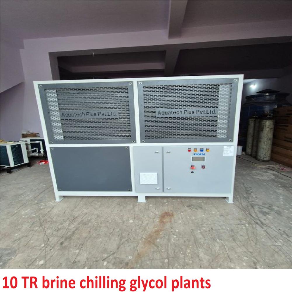 10 TR brine chilling glycol plants