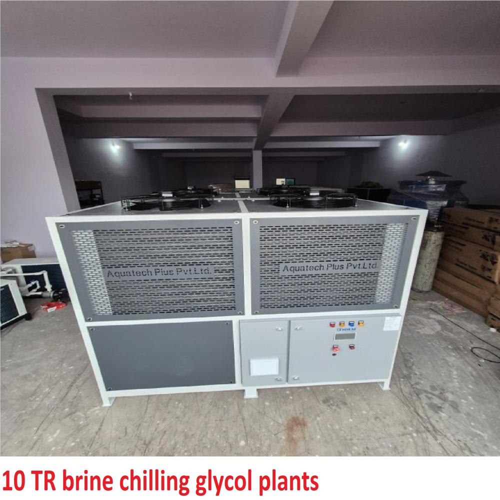 10 TR brine chilling glycol plants