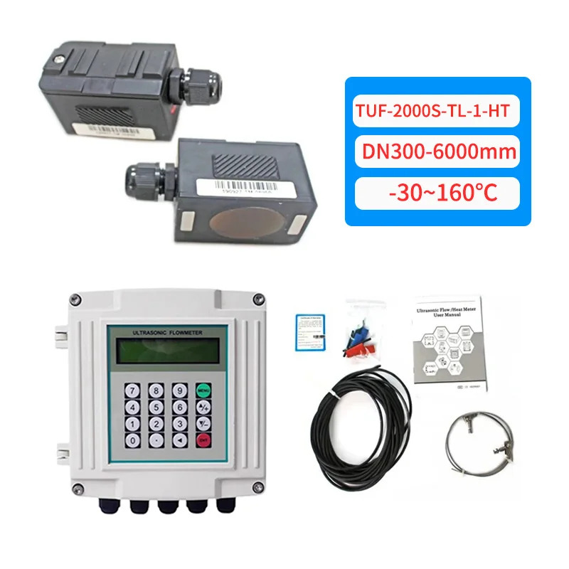 TUF-2000S Wall-Mount Clamp On Type Ultrasonic Flowmeter