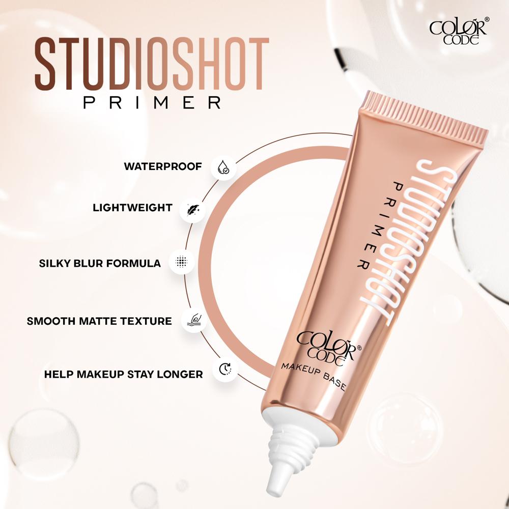 Color Code Studioshot Makeup Base Face Primer - Attributes: Waterproof
