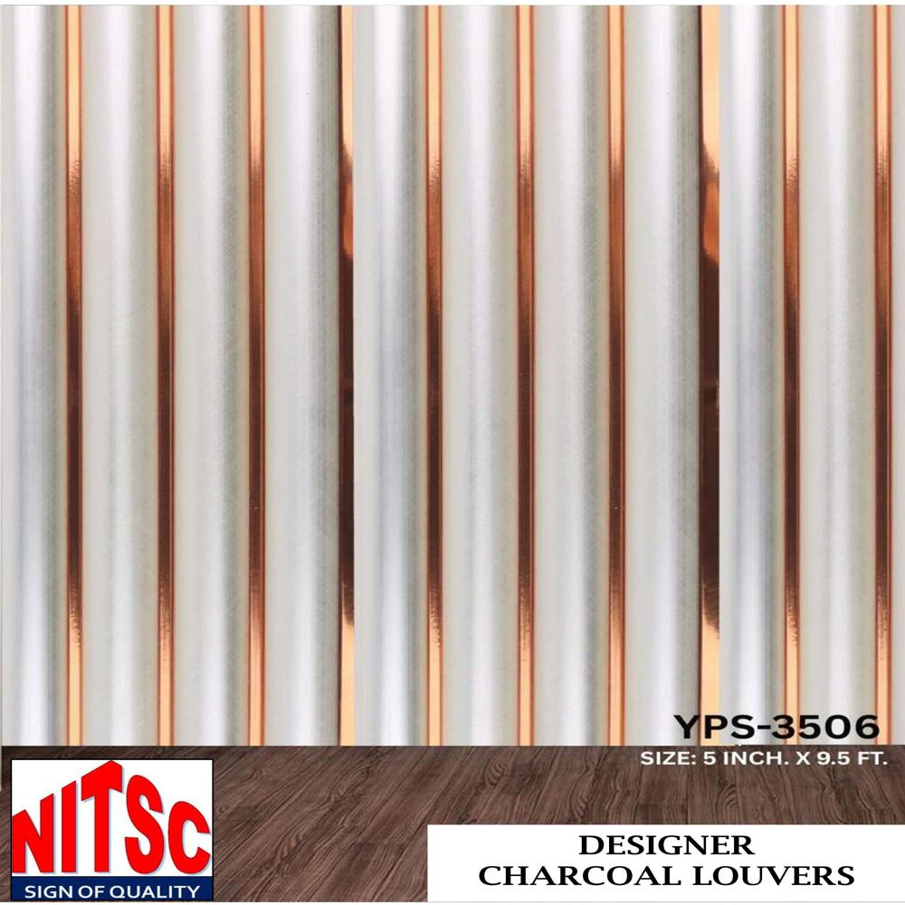 Designer Charcoal Louvers