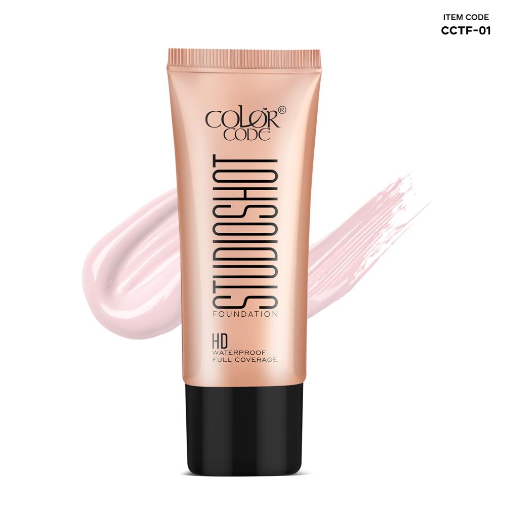 30ml Color Code Studioshot Makeup Face Foundation - Attributes: Waterproof