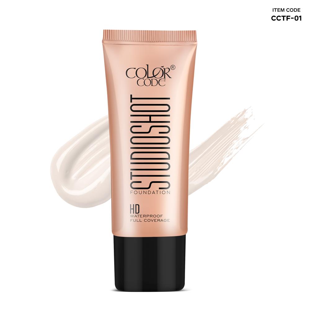 30ml Color Code Studioshot Makeup Face Foundation - Attributes: Waterproof