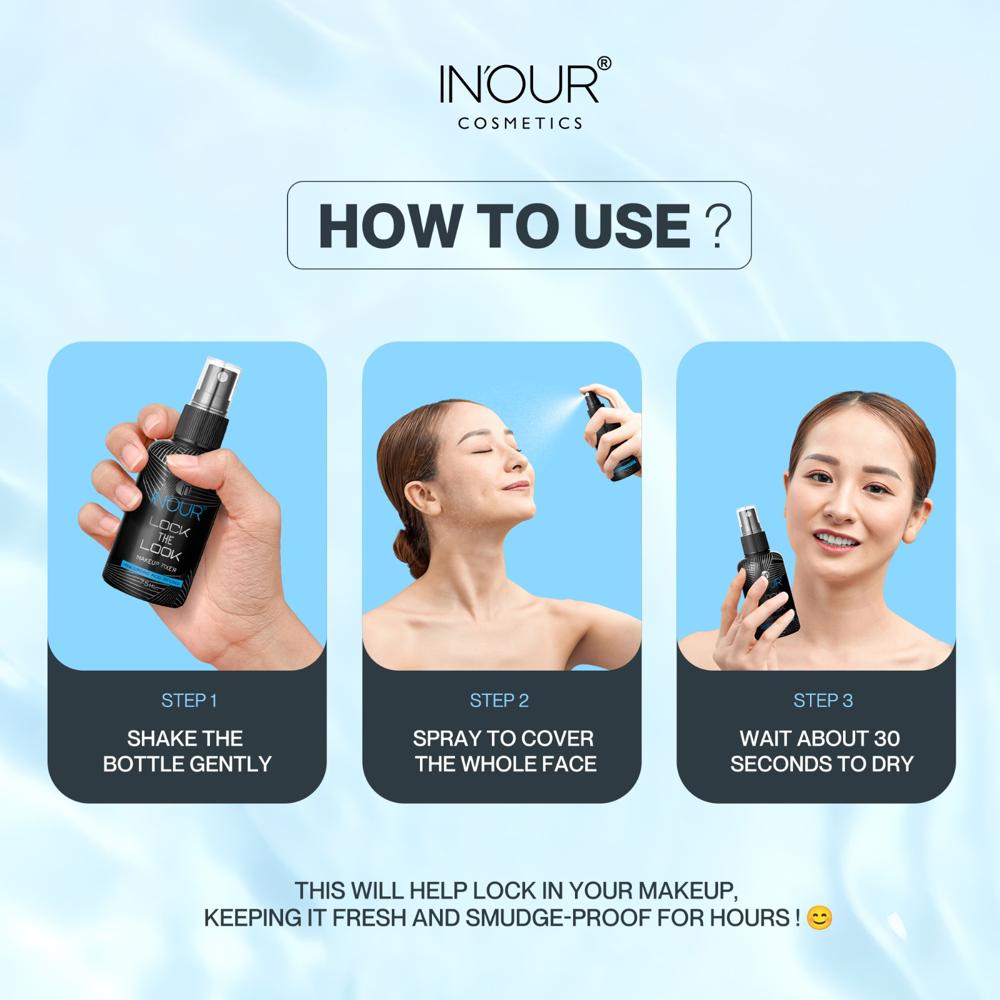 75ml Inour Lock The Look Makeup Fixer Setting Spray