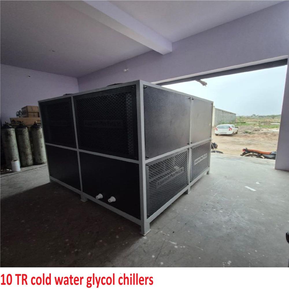 10 TR cold water glycol chillers