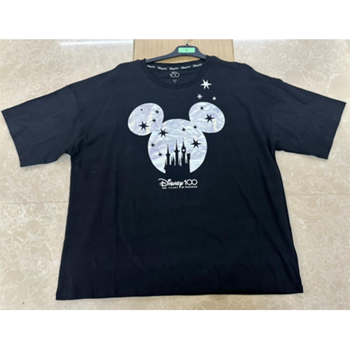 BLACK PRINTED TSHIRT