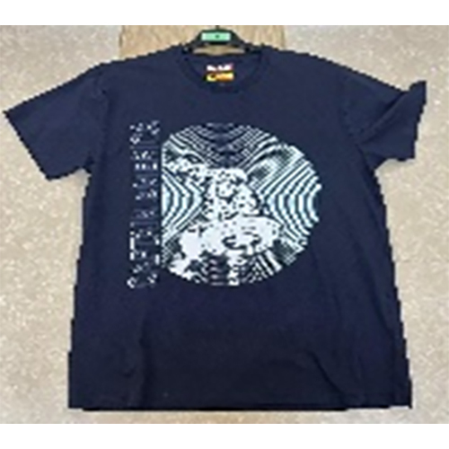PRINTED TSHIRT NAVY BLUE