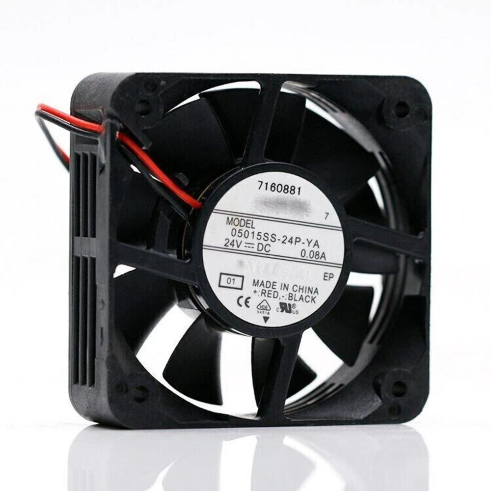 NMB 05015SS-24P-YA 24V DC 0.08A 5010mm Ball Bearing Frequency Converter Industrial Axial Cooling Fan
