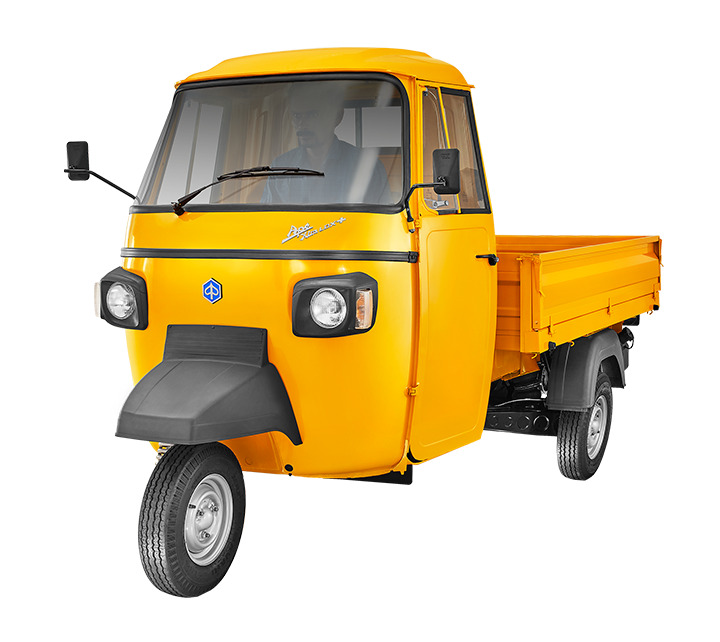 Ap Xtra Classic Diesel Cargo 3 Wheeler - Color: Yellow