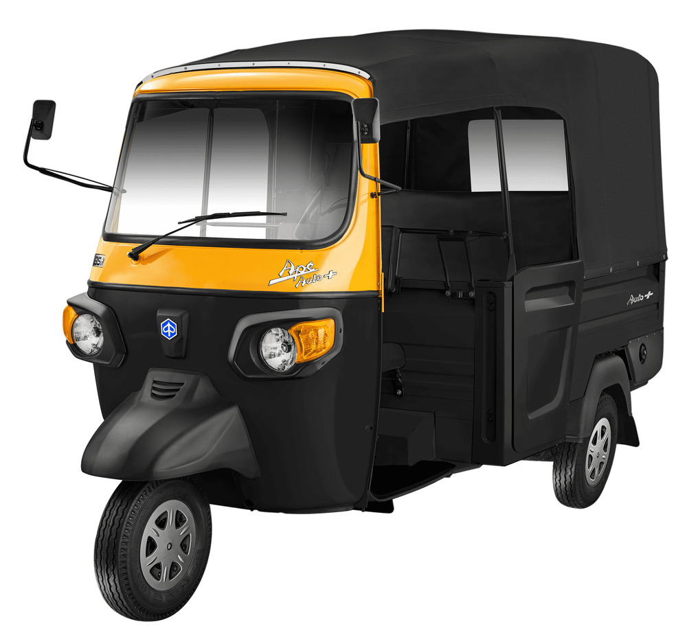 Ap City+ 3 Wheeler Auto - Color: Yellow & Black