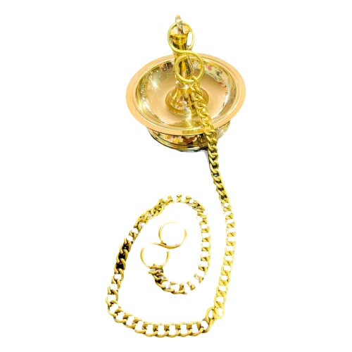 60 ML Brass Oil Lamp