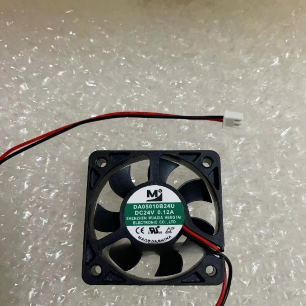 M DA05010B24UA 0.12A 24V DC 5010mm 5CM Ball Bearing Industrial Switch Server Axial Cooling Fan