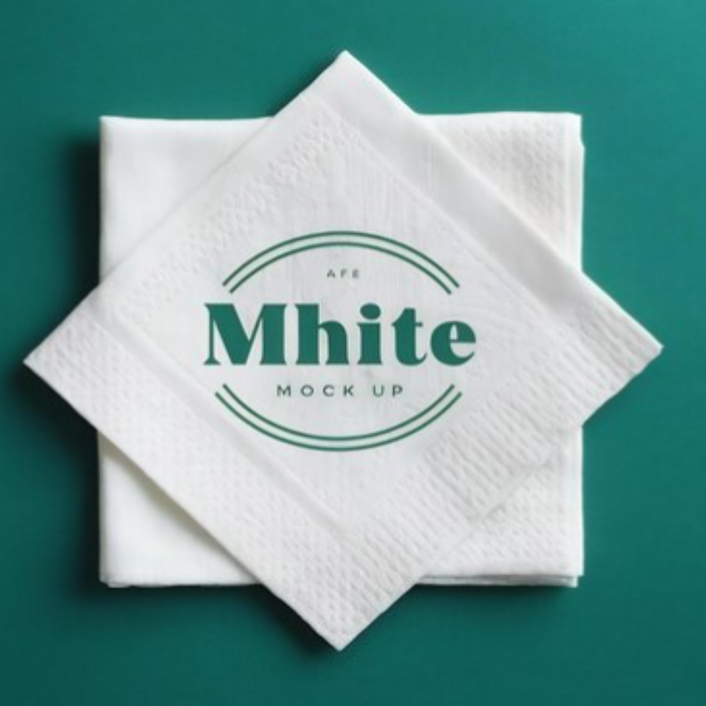 customized logo printed tissue