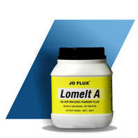 Lomelt A Silver Brazing Powder Flux - Color: White
