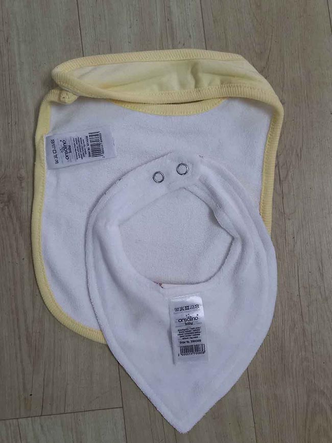 A31194 Baby Printed Bibs 3-Pc-Pack