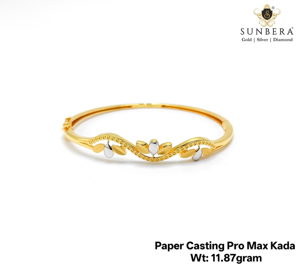 22KT New Design Gold Paper Casting Pro Max Kada
