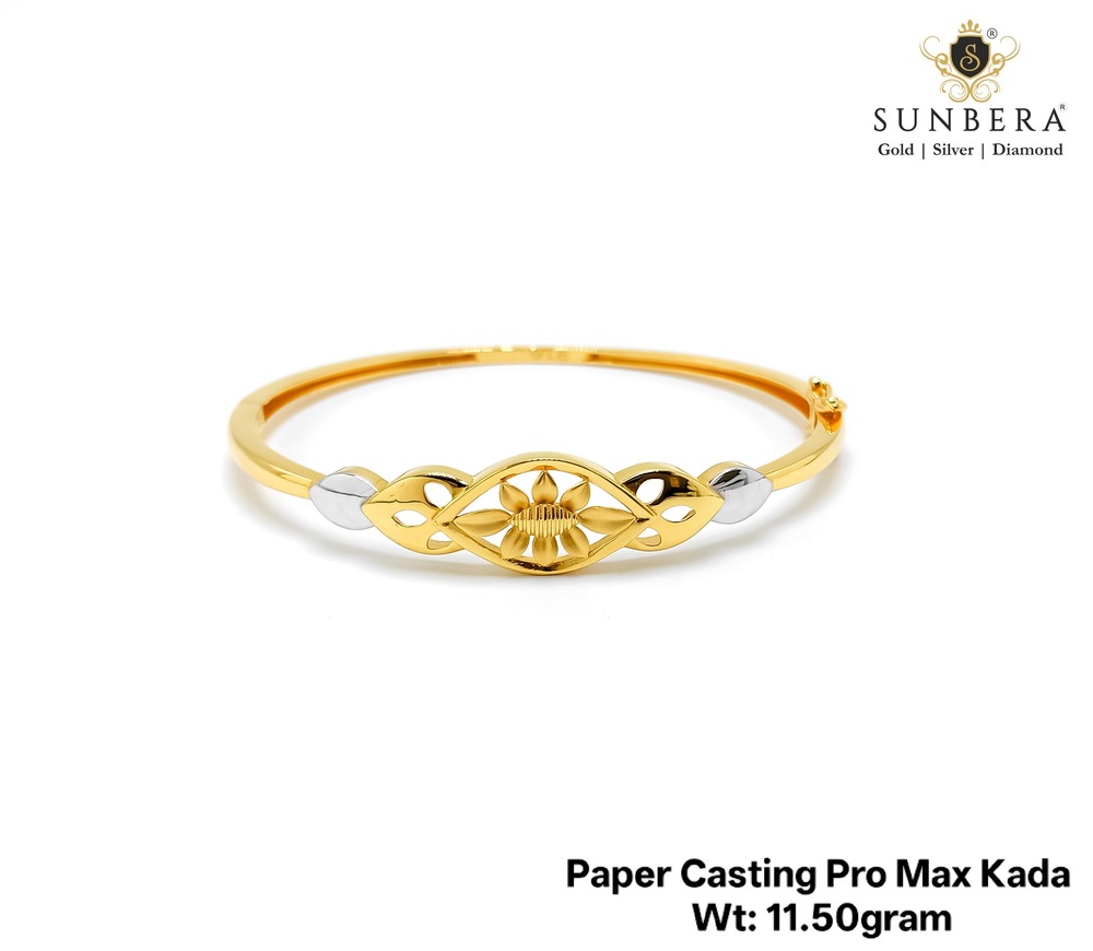 22KT New Design Gold Paper Casting Pro Max Kada