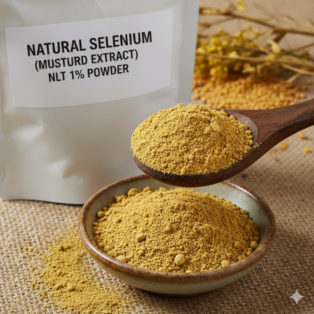 HerboMX Natural Selenium (Mustared Extract) NLT 1% Powder