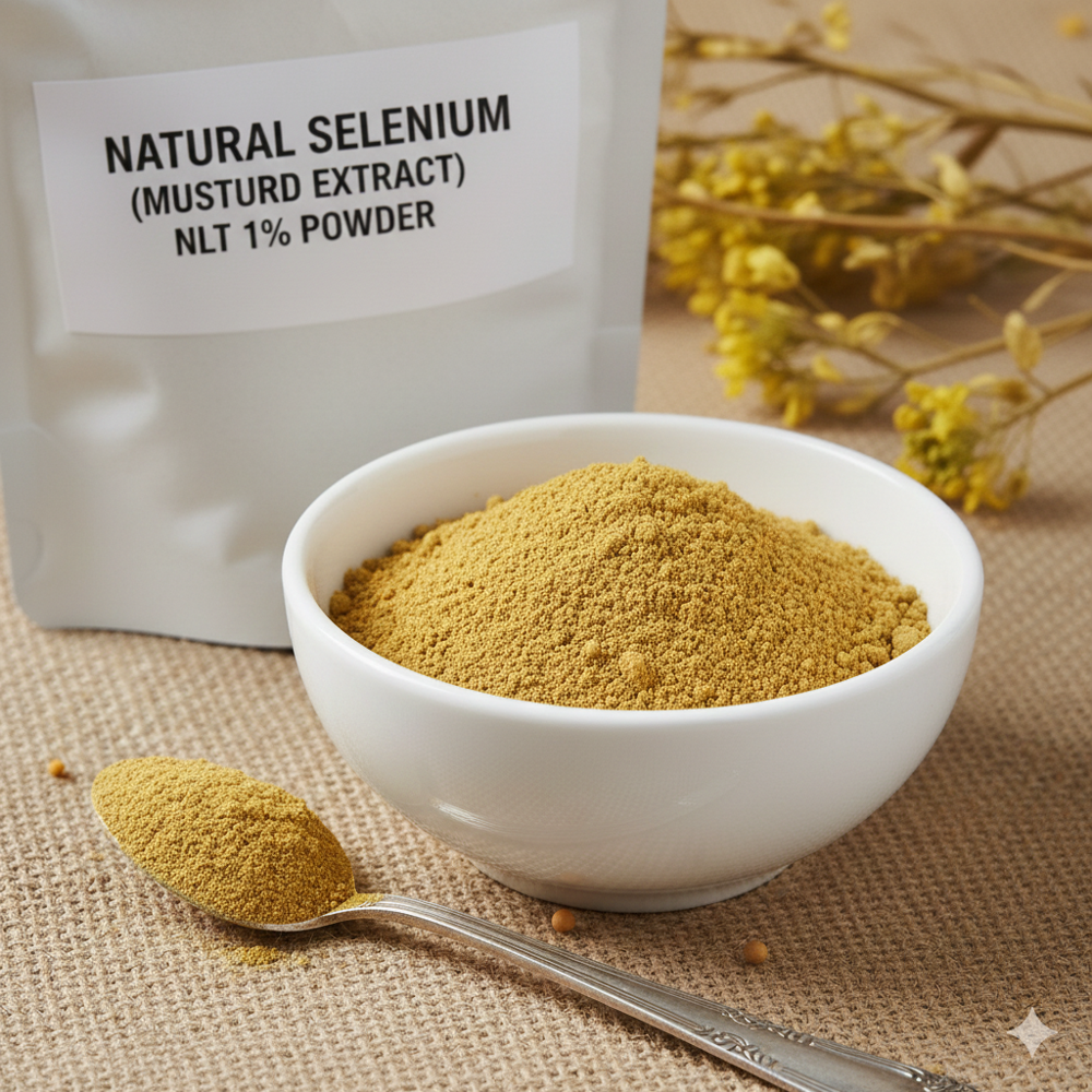 HerboMX Natural Selenium (Mustared Extract) NLT 1% Powder