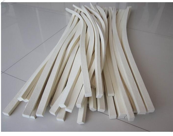 Felt Strips - Color: White