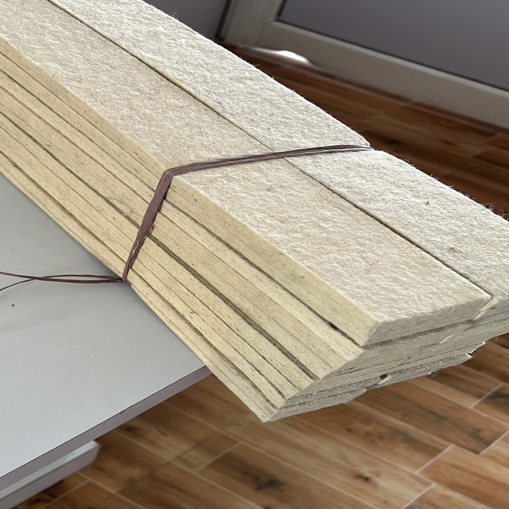 Felt Strips - Color: White