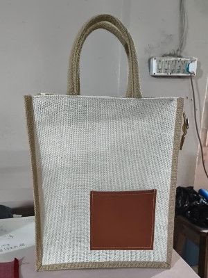 Jute ledger pocket bag