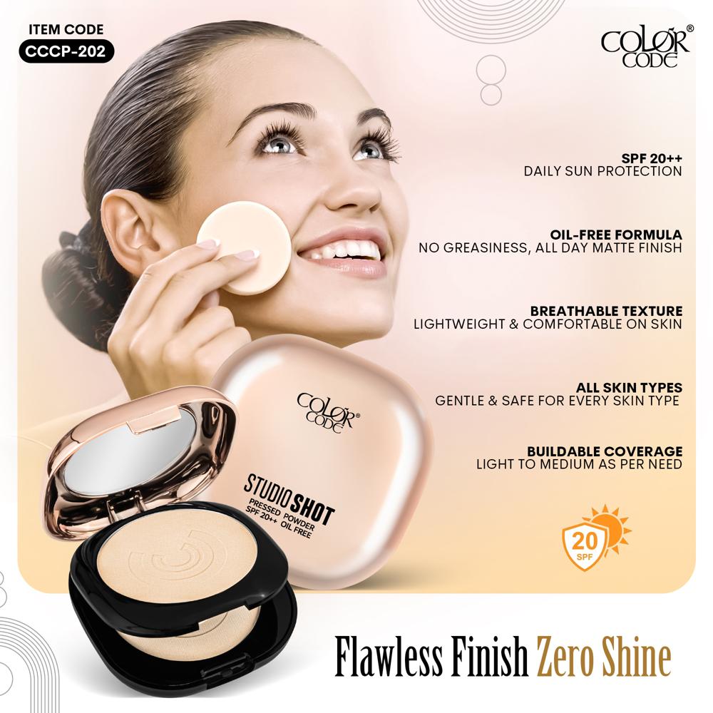 Color Code Studioshot Compact Pressed Powder