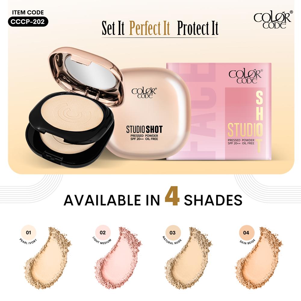 Color Code Studioshot Compact Pressed Powder