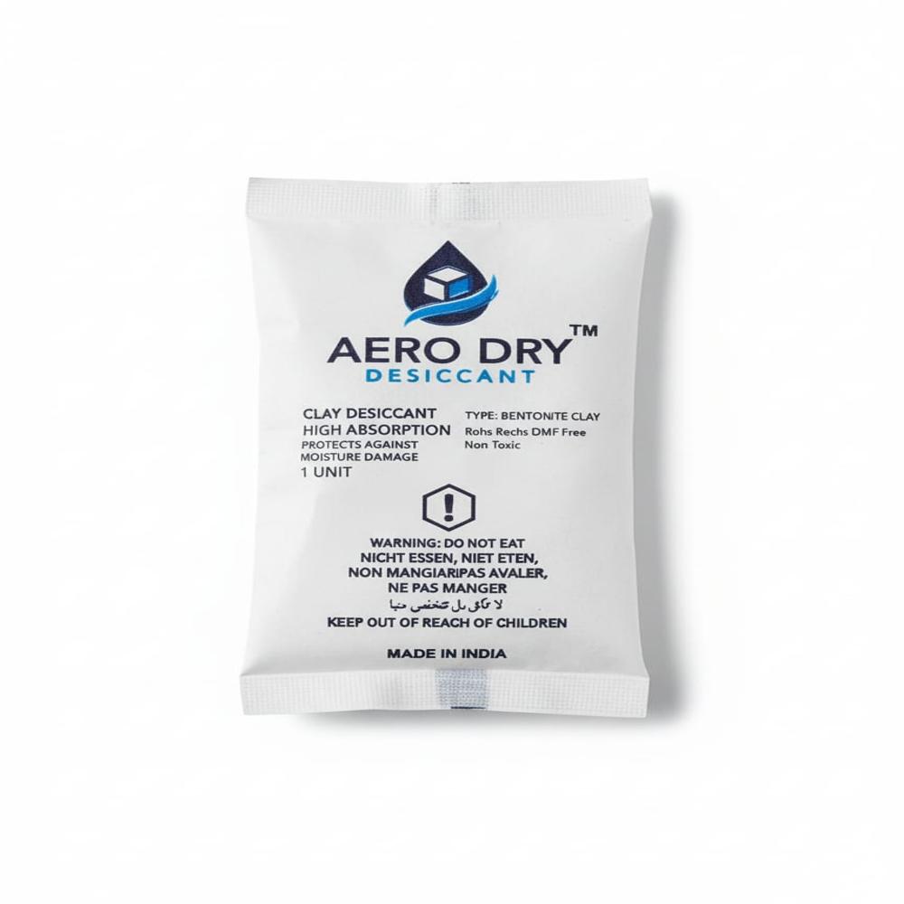 Silica gel (Aero Dry Pack Clay) Desiccants Sachets