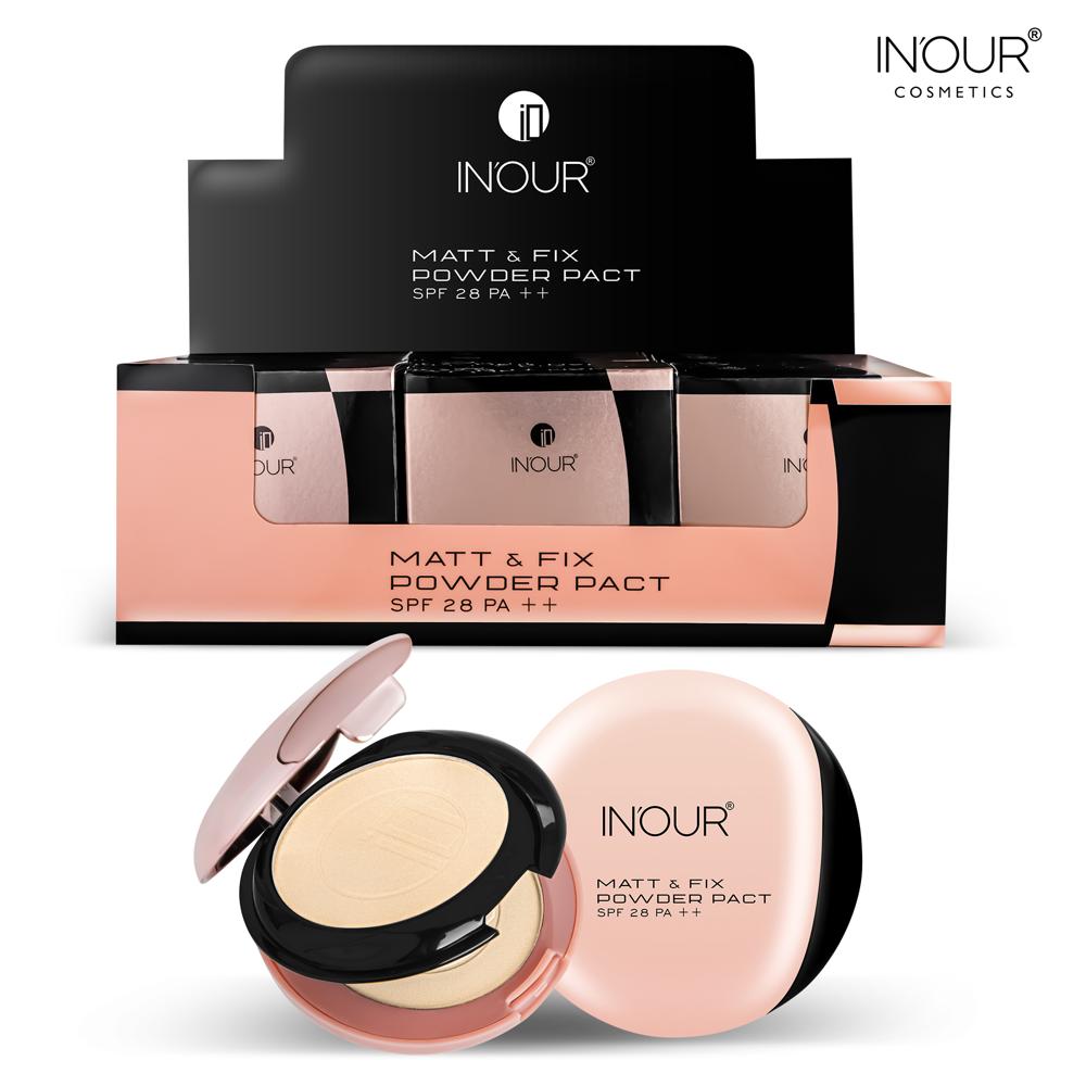Inour Matt & Fix Powder Pact - Compact Pressed Powder