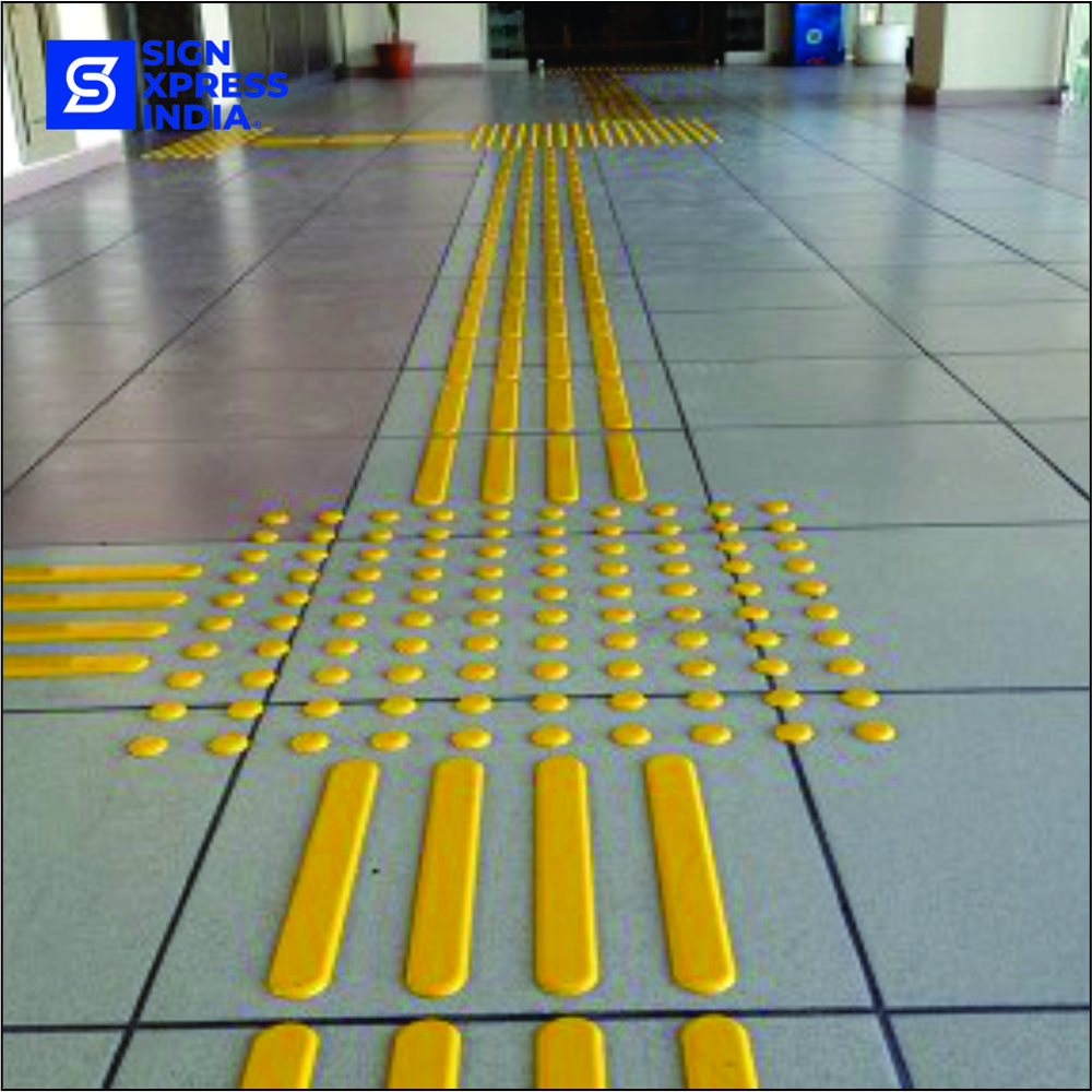 Pu Tactile Strip With 3m Self-adhesive - 008 - Color: Yellow
