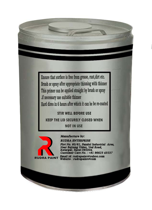 Epoxy Redoxied Metal Primer - Application: Spry /Brash