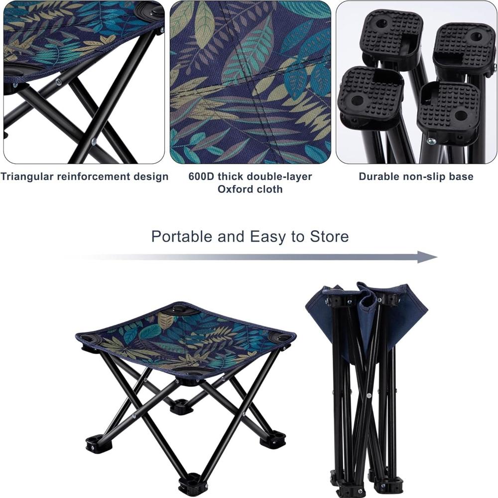Mini Folding Stool - Color: Multicolour