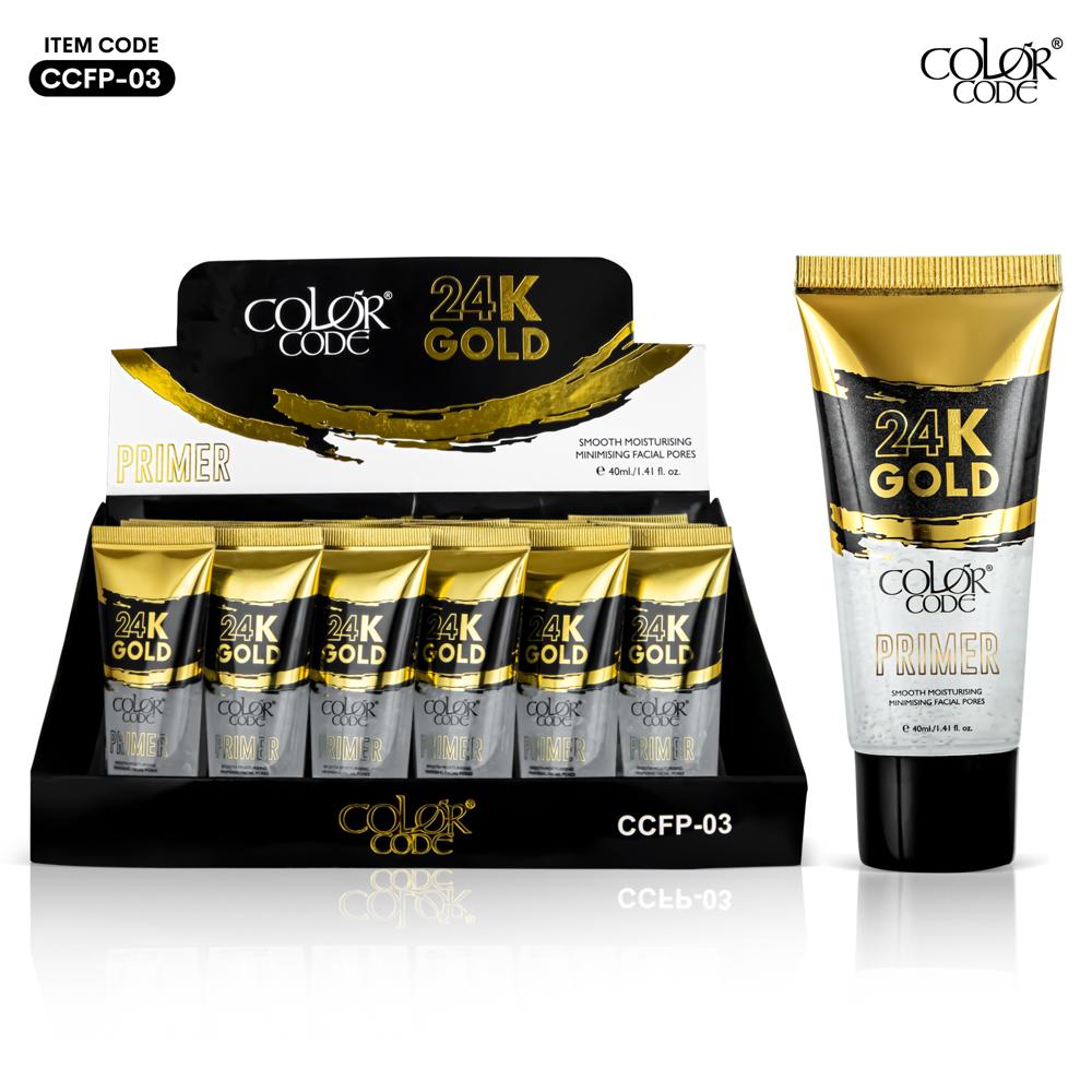 Color Code 24K Gold Face Primer - Attributes: Smudge Proof