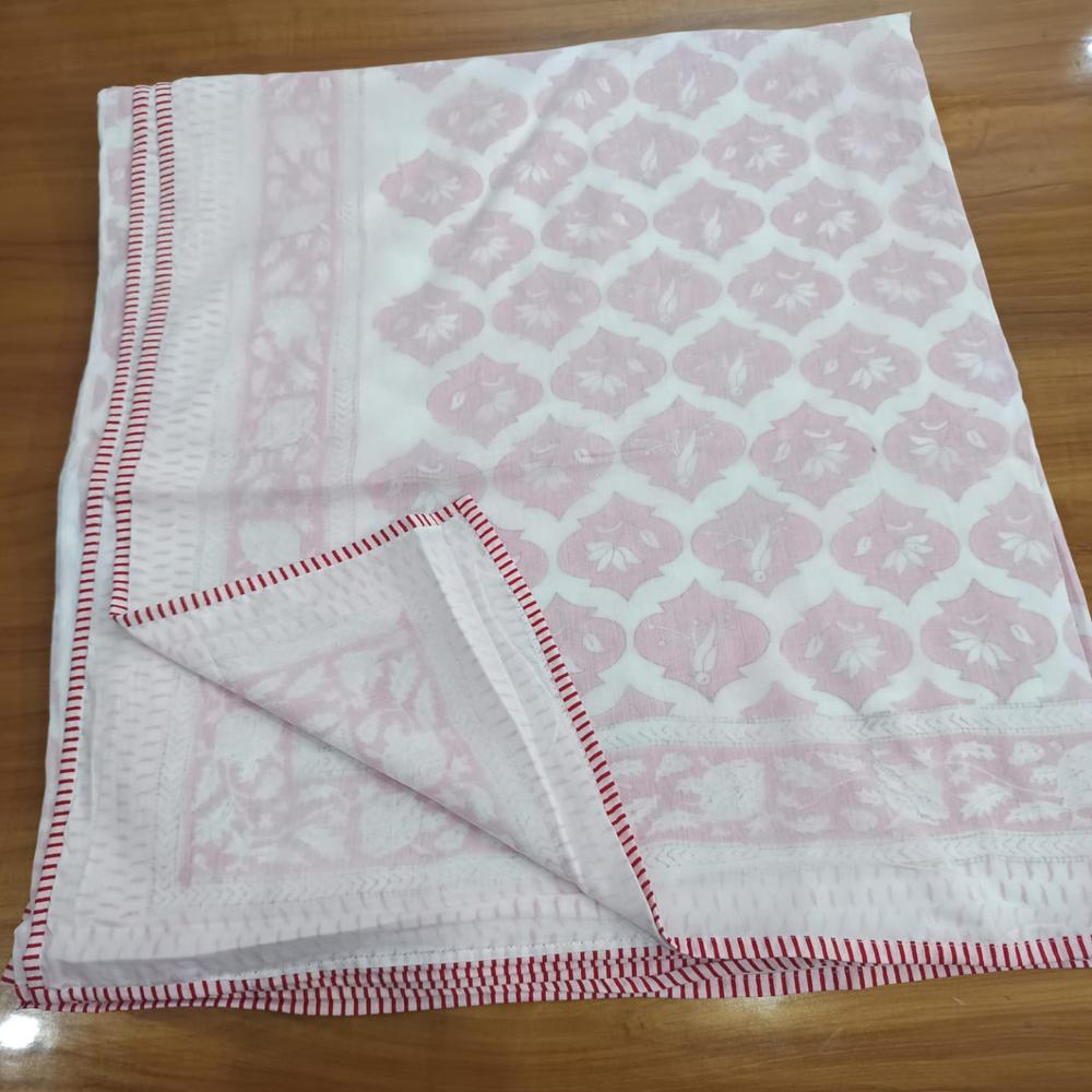 Beautiful Block Printed Cotton Baby Dohar
