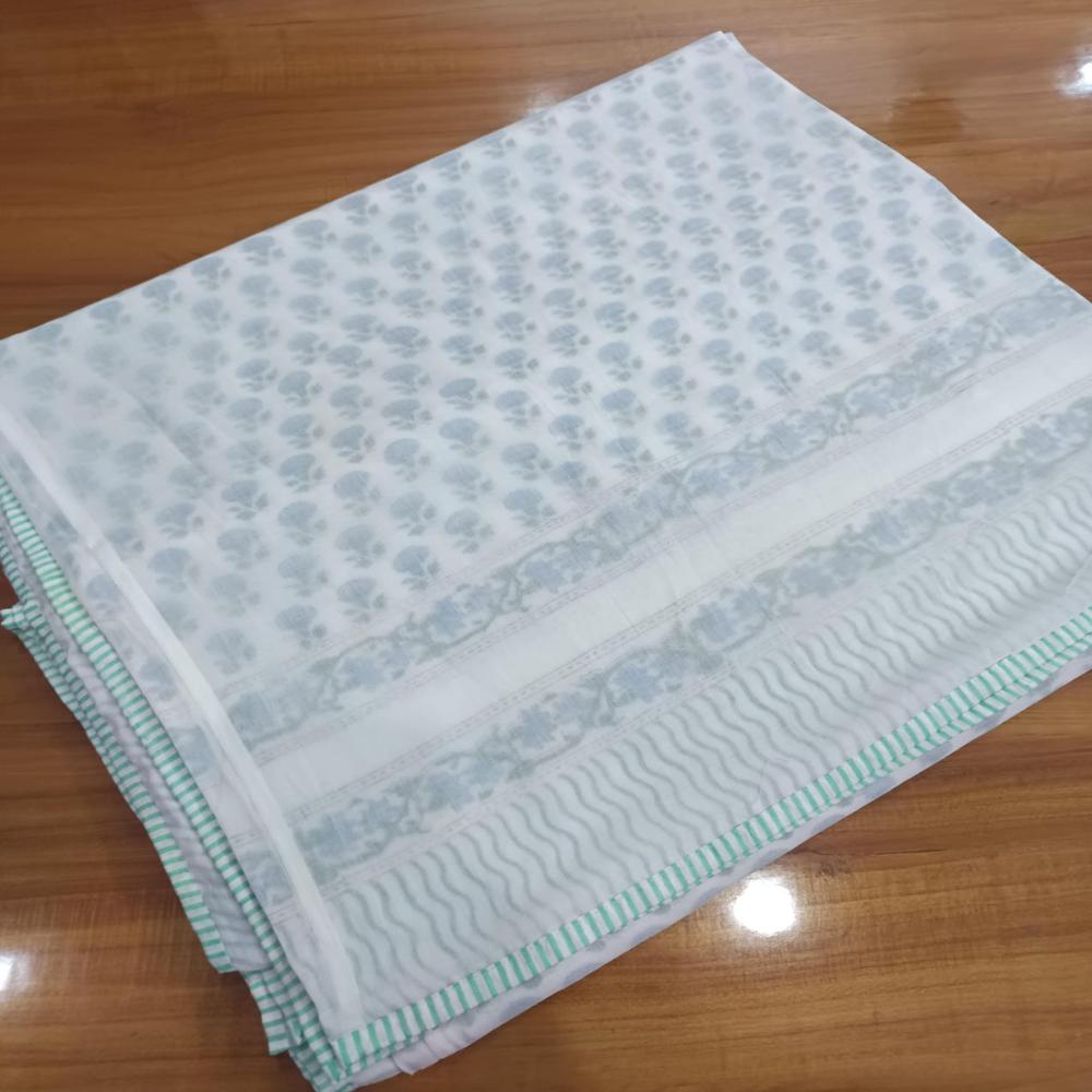Beautiful Block Printed Cotton Baby Dohar