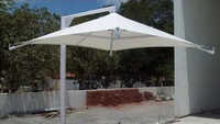 Polyester Tensile Structure - Color: White