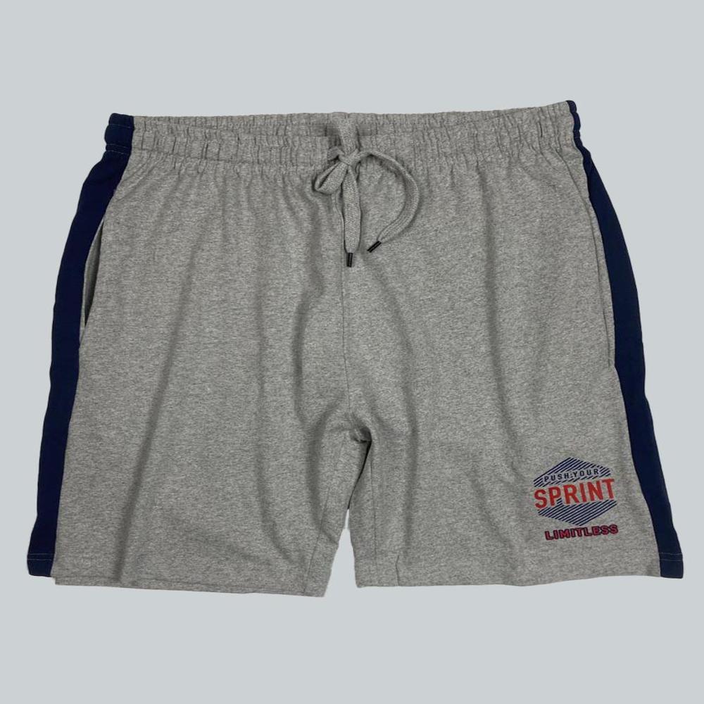 M11436 Mens Knit Panel Shorts - Color: Multi