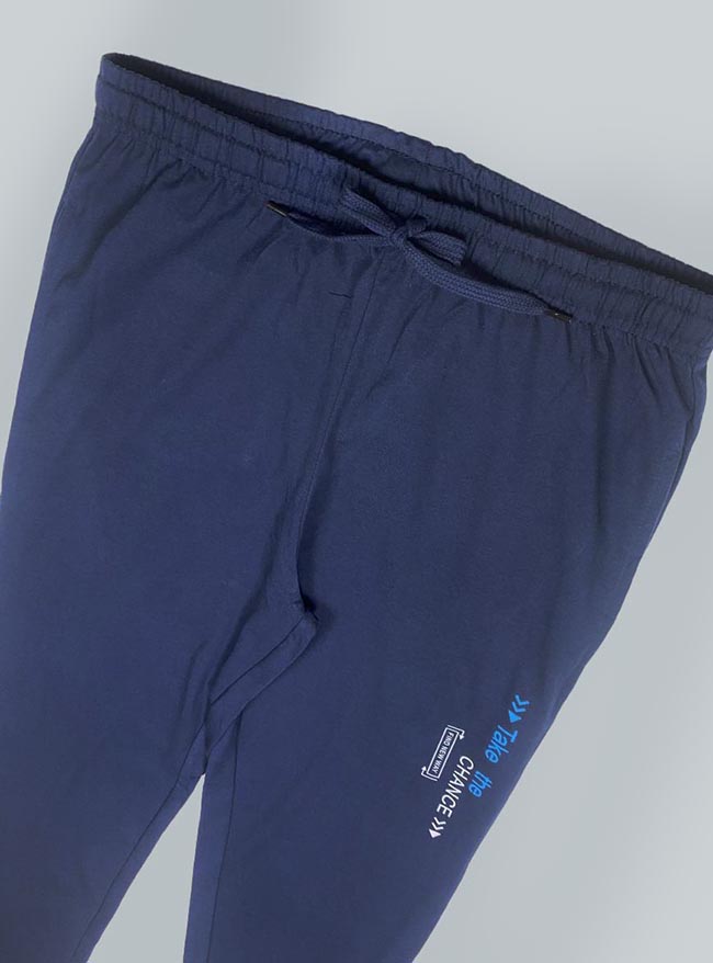 M11439 Mens Printed Knit Track Pants